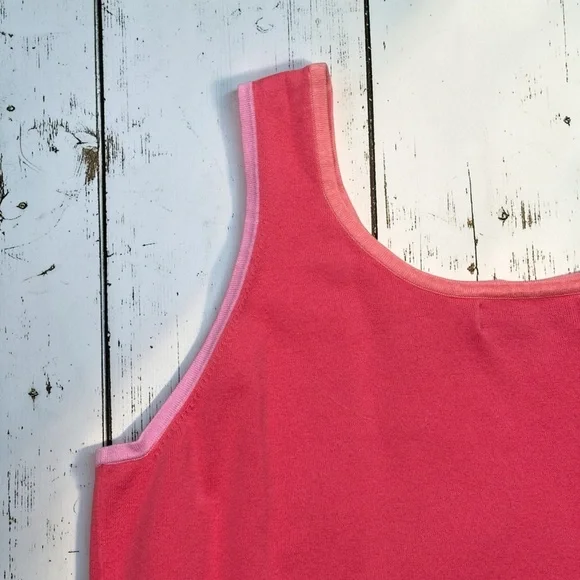 Tommy Hilfiger Coral Tank Top Keyhole Cutout Sleeveless Women’s - Picture 5 of 6